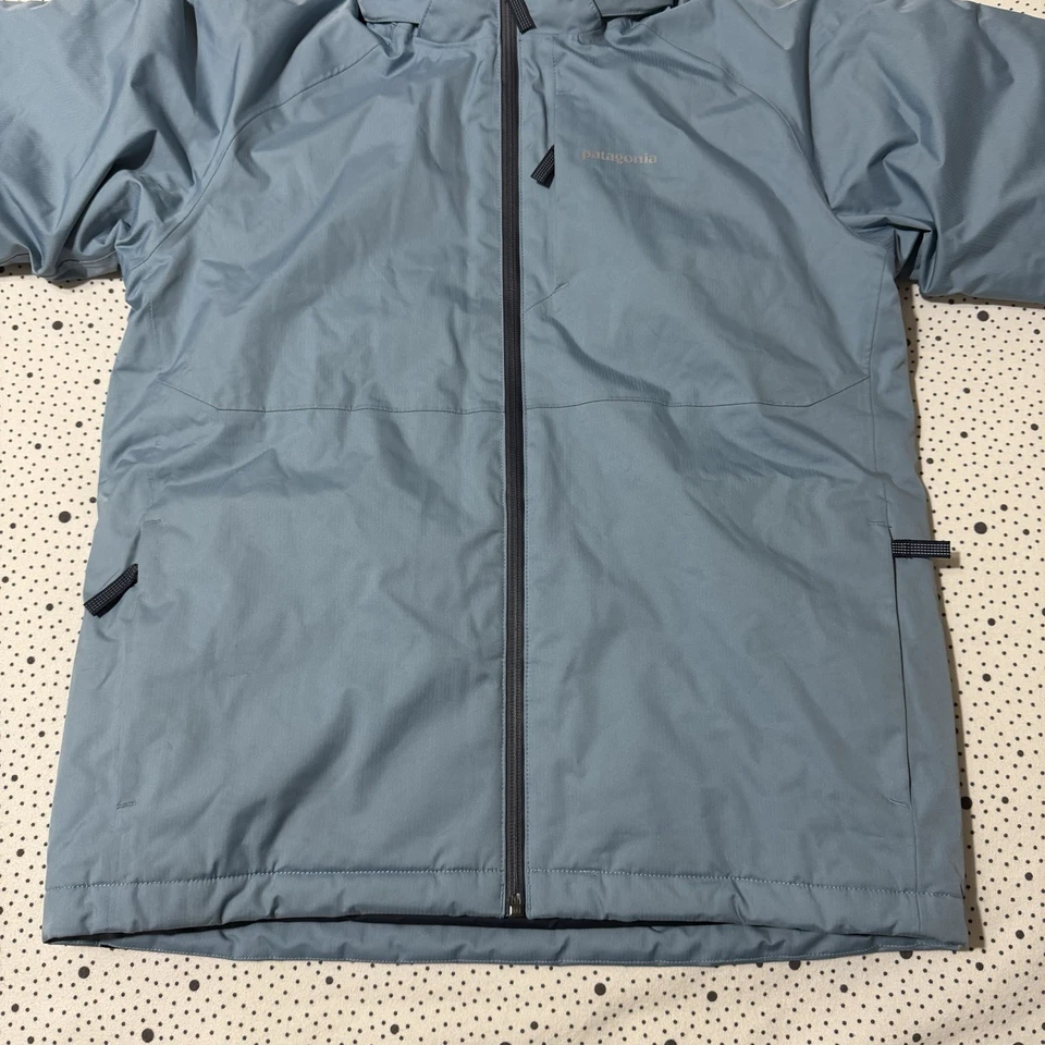 Patagonia Snowshot Ski Jacket Boys XL (14) Blue H2NO Insulated Coat Parka - Image 3 of 4