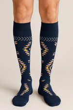 CARPENTER Thermal Pile Long Socks For Men Casual Winter Pattern (6 Pairs)