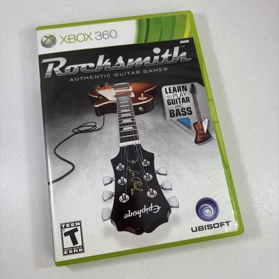 Rocksmith Guitar and Bass (Microsoft Xbox 360) Complete CIB