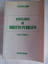 Istituzioni di diritto pubblico : casi e materiali