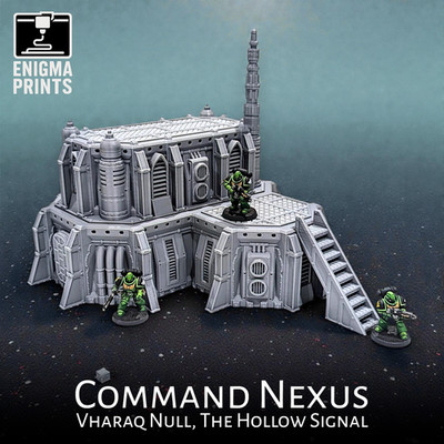 Command Nexus - 28mm 3D Printed Sci-Fi Gothic Tabletop Wargaming Terrain
