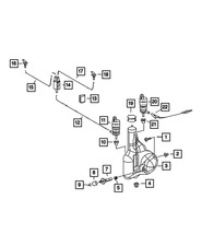 Genuine Mopar Washer Windshield Pump 68161525AA