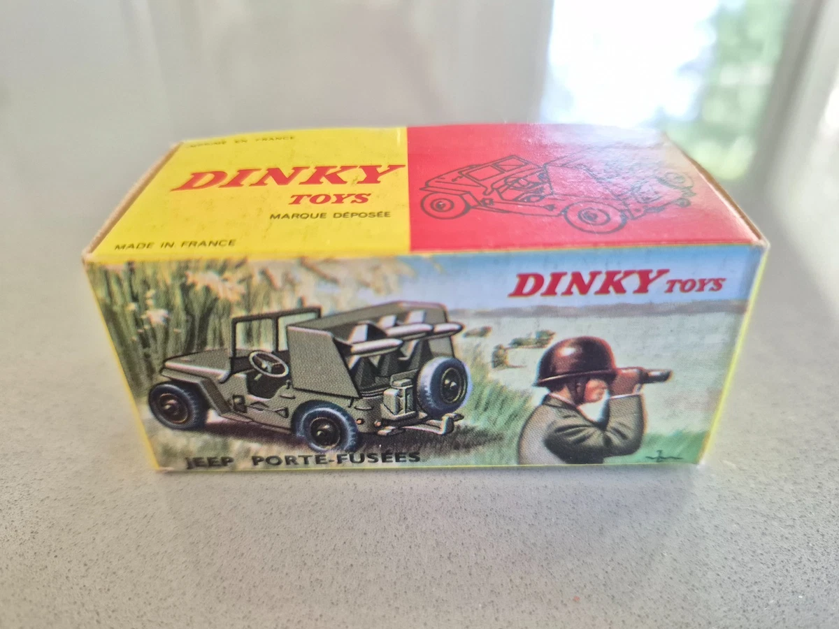 Jeep Dinky Toys N° 828 - Porte-fusée - Miniatur Vintage Collection