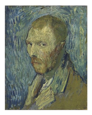 Van Gogh Self-Portrait Wall Art Poster - Impressionist Masterpiece