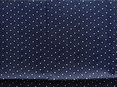 Patchworkstoff , 18'' x 22'', Sterne, 100% Baumwolle, neu