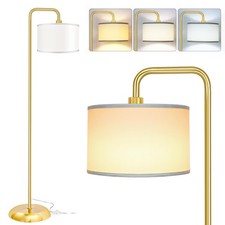  Upgraded LED Floor Lamp for Living Room, 3 Color Temperature Floor Lamp wit...