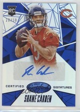 2015 Certified Signatures Mirror Blue 20/50 Shane Carden #CS-SC Auto 0c6