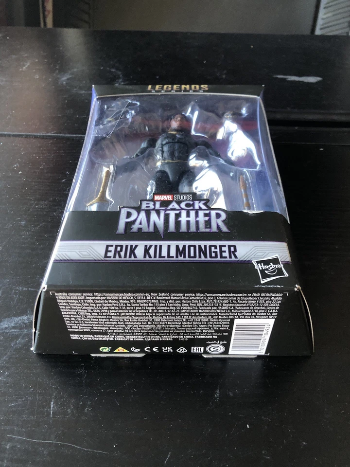 MARVEL LEGENDS Black Panther Legacy Collection ERIK KILLMONGER Figure Studios - Image 3 of 4