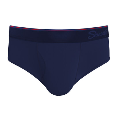 Shinesty ''Blueberry Pie'' Red Tip Navy Ball Hammock  Pouch Underwear Briefs