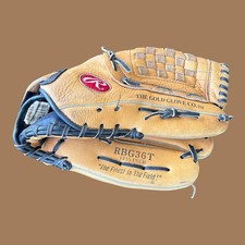    Rawlings RBG36T Full Grain Leather 12.5"Fastback Model Right HandThrower Glove