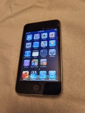 Apple iPod Touch 2nd Gen 8 GB Black A1288 Powers On, Works, bundle with adapter