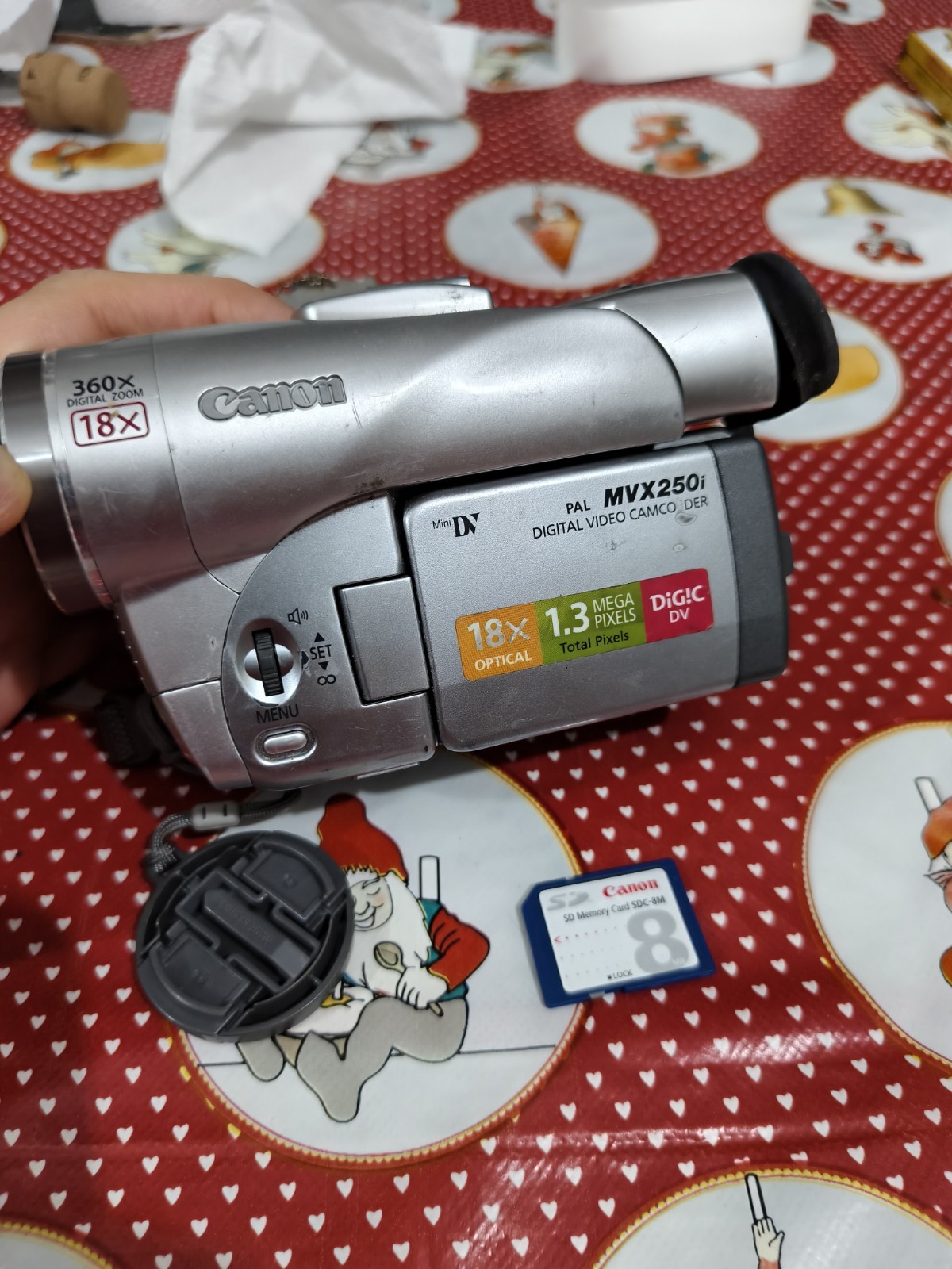 Videocamera Canon MVX250i Mini DV