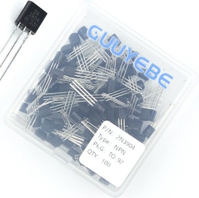 TO-92 NPN Transistor 2N3904 Semiconductor BJT Products