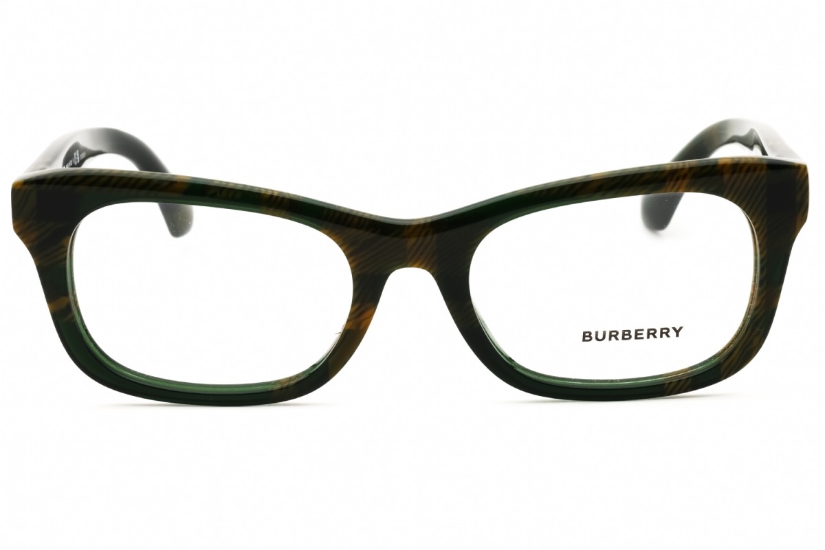 NEW Burberry BE2422 4125 Check Green 52mm Eyeglasses thumbnail 2