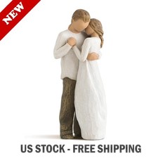 Willow Tree Promise Sculpted Figure Couple Hu...