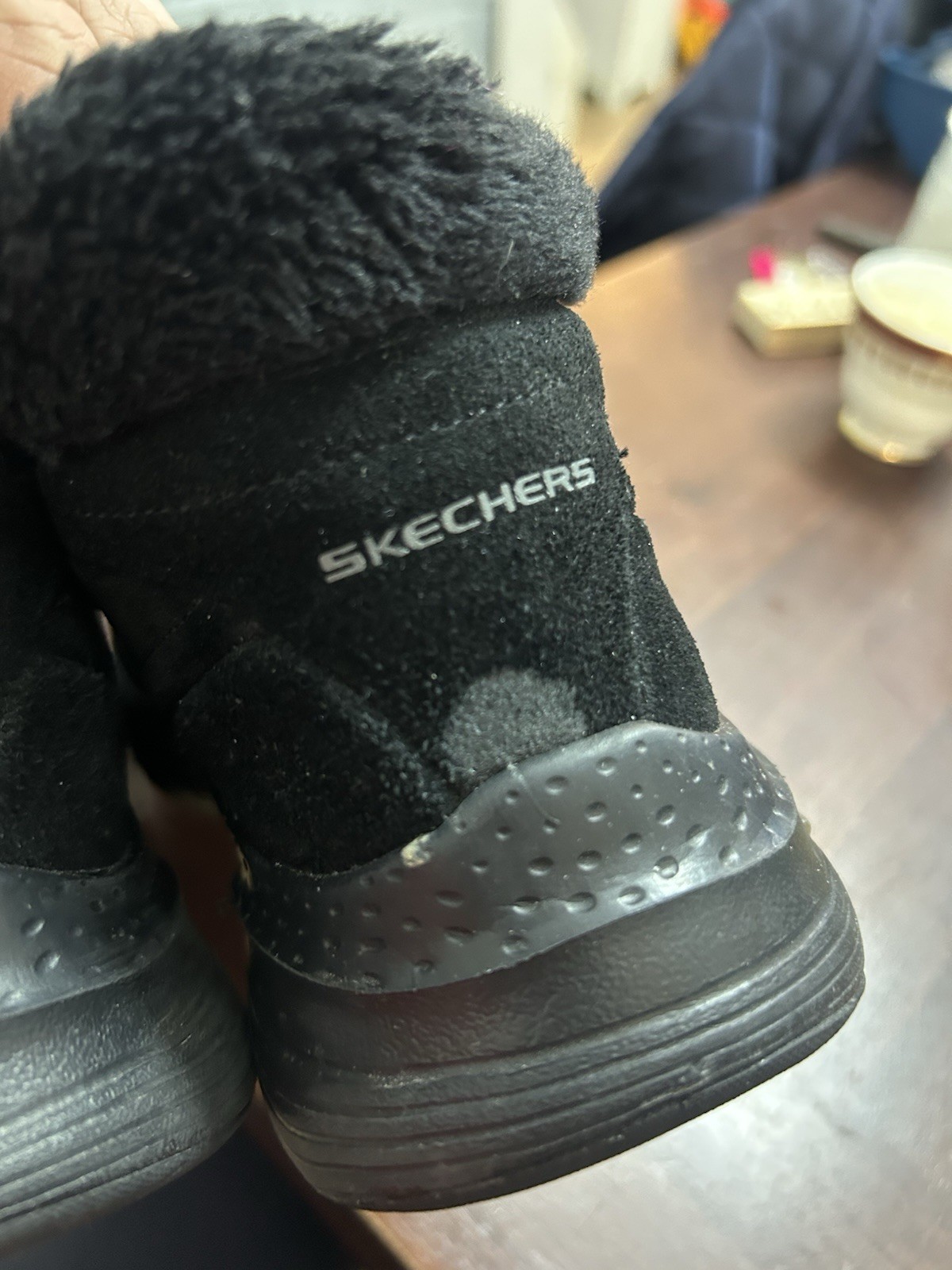 Skechers Women's Arch Fit - Goodnight Black Winterized Sneakers image 5