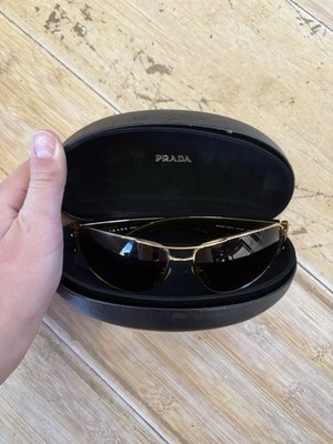Vintage Prada Retro Round Aviators Vintage Prada Aviator Sunglasses | eBay main image 3