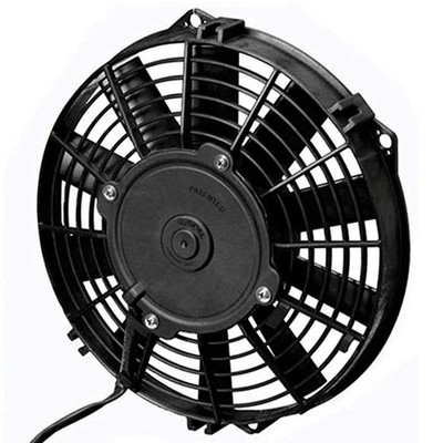 SPAL Performance Electric Fan; 9''; Push Airflow Straight; Low Profile; SPAL#
