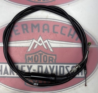 NEW OEM Harley Aermacchi Throttle & Oil Pump Cable 75-78 SXT125 76