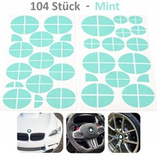 BMW Emblem Aufkleber Logo Vinyl 104x Mint E36 E46 E60 E61 E90 E91 E92 F80 F82