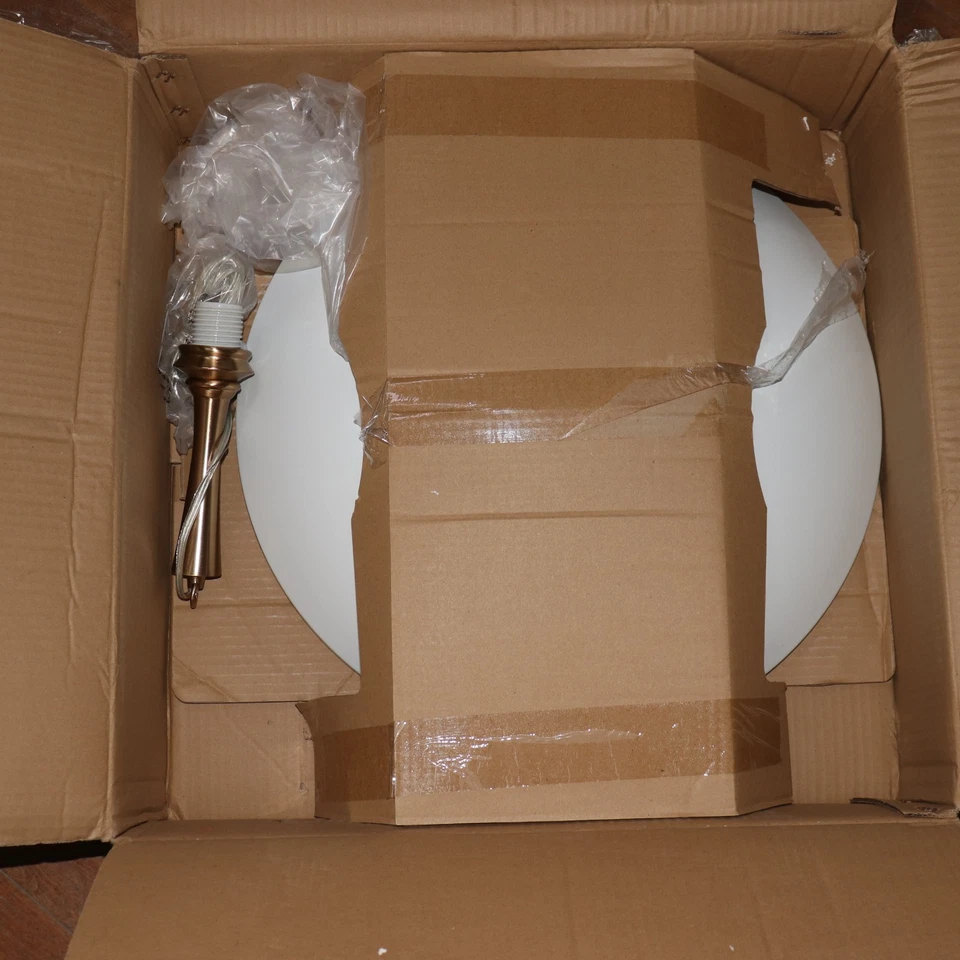 Kichler 1-Light Sloped Ceiling Pendant Light White 12.75x20.25 52638 WH - Image 3 of 4