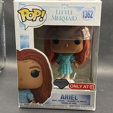Funko Pop! Disney Little Mermaid: Ariel #1362 DIAMOND - Target (Exclusive) NEW!
