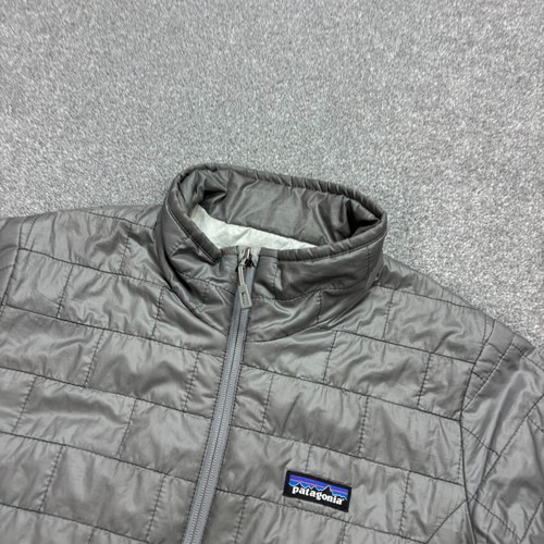 Patagonia Jacket Womens Small Grey Nano Puff Primaloft Insulated Puffer Ladies* - Picture 3 of 11