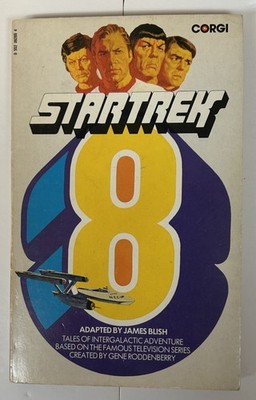 Star Trek 8, Sci-Fi TV Series, James Blish, 1973 Corgi Paperback Book