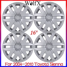 NEW Hubcaps for Toyota Sienna 2004-2010 - Premium Replica 16-in Wheel Cover Set
