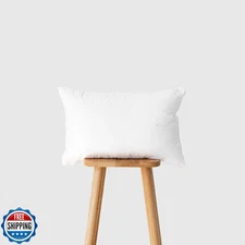 Hofdeco Premium Lumbar Pillow Insert, 13"x21" (for Cover Size 12"x20") Water 