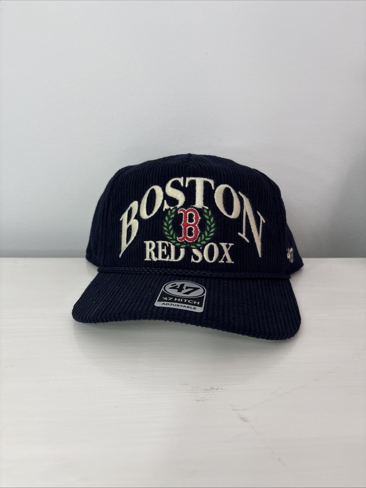 47 Brand MLB Boston Red Sox Pitchout Rope Snapback Hat Blue Adjustable Cap NWT