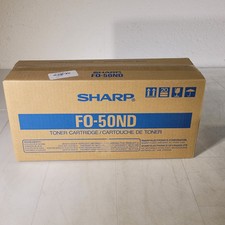 OEM Sharp FO-50ND Black Laser Toner Cartridge Standard Yield of 6000 Pages
