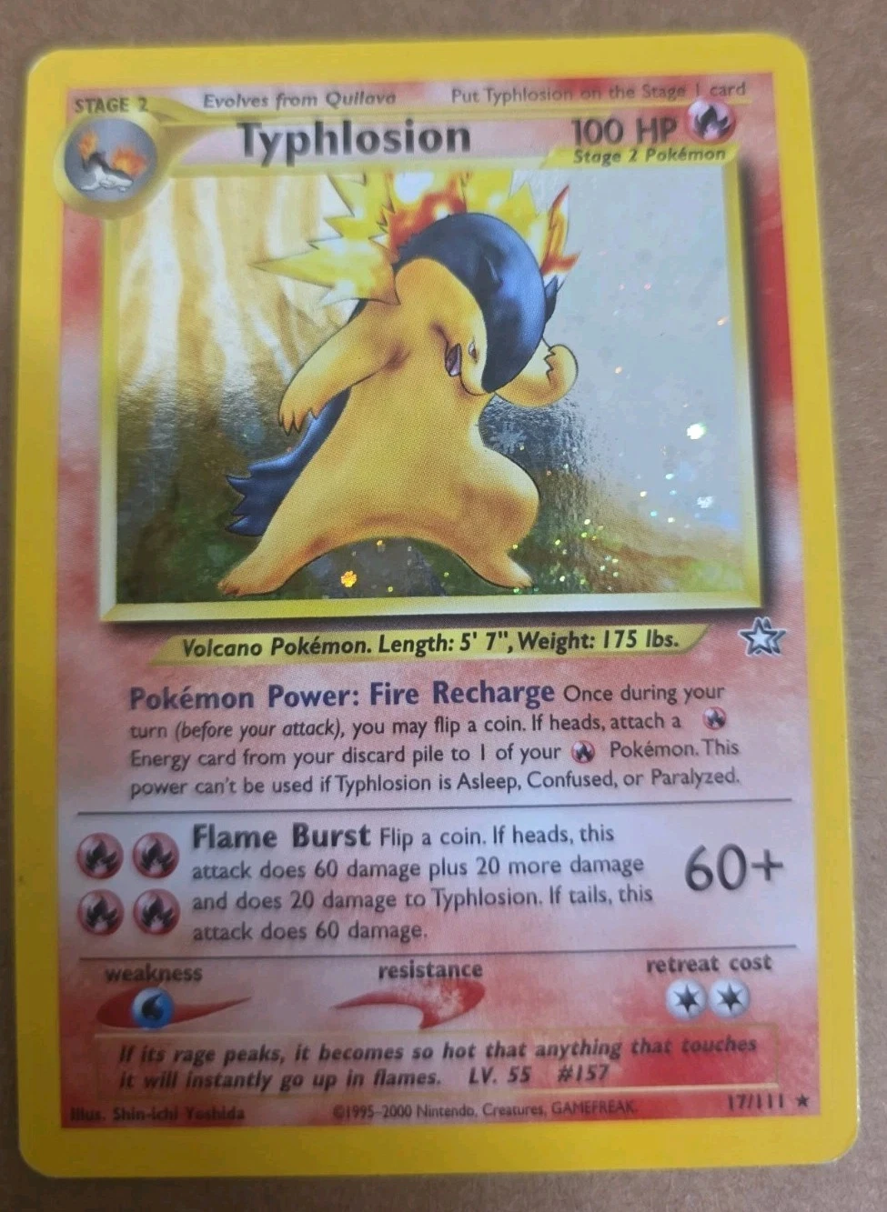 Typhlosion - Neo Genesis #17 Price & Value ($201.51) | PokeScope