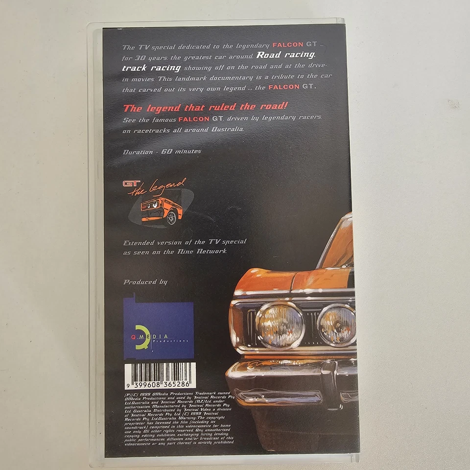 30 Years of Falcon GT The Legend Ford VHS Tape - 1999, Australian, Free Postage. - Image 2 of 4