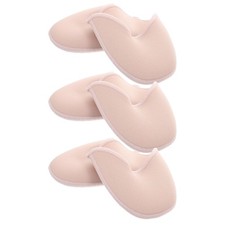 3 Pairs Anti-pain Knitted Ballet Toe Pads Breathable Pointe Shoe Caps