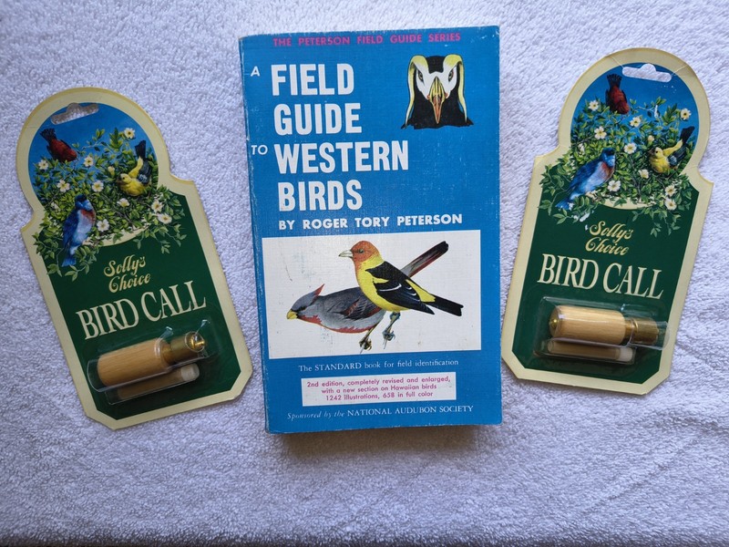 2-Sollys Choice Bird Call  New and A field guide to Western Birds used Lot of 3