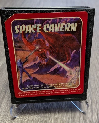 Space Cavern Atari 2600 Video Game Classic Arcade Shooter