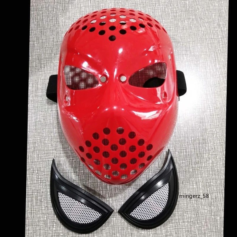 Spider-Man Face Shell With air Holes Mask Cosplay Costume Christmas Present Toy - Image 2 of 4
