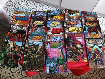 Comic Bundle X 27 in Total grifter X11 Gen X11 + Godland HeadhuntersFirebreather