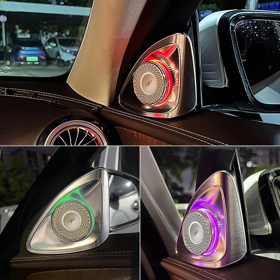 4D Rotating Tweeter Speaker For Mercedes-benz W222 64 Color S-Class 2018-2021 Foto 2 de 4