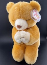 Vintage 1998/1999 Retired - Ty Hope Praying Bear - with Tag - Beanie Baby