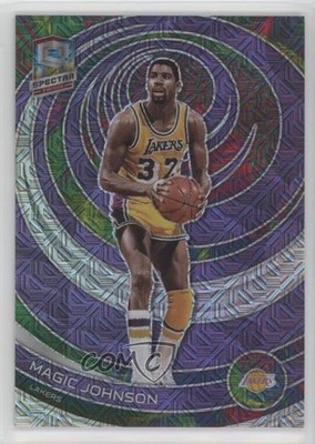 2022-23 Panini Spectra Meta Prizm 23/25 Magic Johnson #144 HOF 02v3