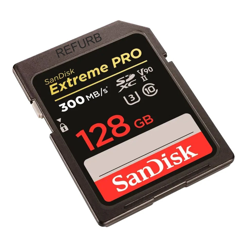 SanDisk - Extreme Pro 128GB SDXC UHS-II V90 Memory Card - Image 3 of 4