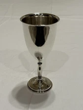 Hechoen Sterling Mexican Silver 6” Cup Goblet Chalice 164 gm $300 in Pure Silver