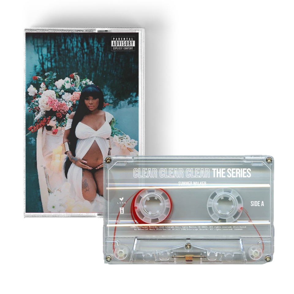 Summer Walker: Clear: The Series - Limited Edition Clear Compilation Cassette - Image 2 of 3