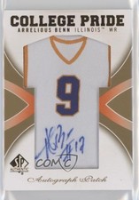 2010 SP Authentic College Pride Auto Patch Arrelious Benn #CP-AB Patch Auto 0af