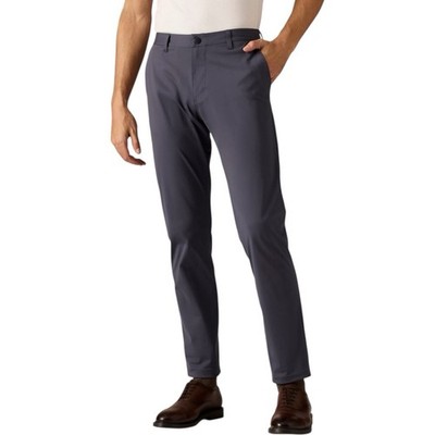 NWT Rhone Commuter Performance Pants Regular Fit Flat Front Iron Gray 35 x 31