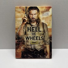 Hell on Wheels: Complete Second Season DVD, 2012, 3 Disc Set New Sealed