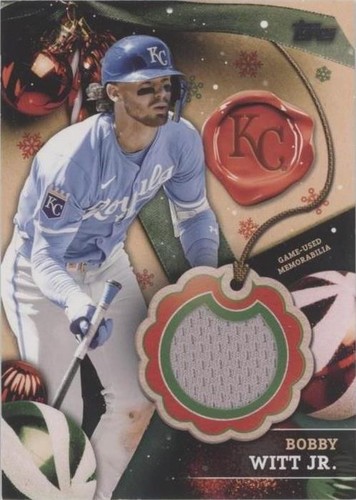 2026 Topps #91R-BW Bobby Witt Jr. 1991 Topps Bat Relic Green #/99