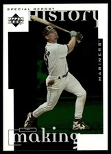 1998 Upper Deck Making Leaf History of Baseball Cut Signature Edition Jay Buhner